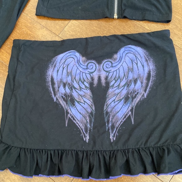 Mini skirt and Hoodie sets (I AM GIA) - Picture 2 of 2